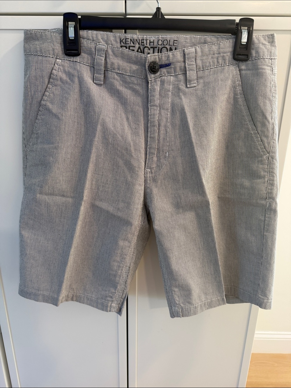Kenneth Cole Reaction Gray Men's Shorts Size 30 100% Cotton